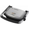 Ariete 1911 Toast & Grill Slim - Piastra elettrica antiaderente per toast e sandwich - piastra rigata - 1000 Watt - Argento