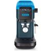 Ariete 1399 Macchina da caffè espresso Sky Blue, Per polvere e cialde ESE, 1300 W, Capacità 1,1L, 15 bar di pressione, Filtro 1, 2 tazze e cialda ESE, Cappuccino, Blu