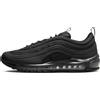 NIKE Air Max 97, Sneaker Uomo, Black/Black-White, 45.5 EU