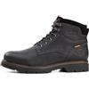 camel active Uomo 57GUI02-400100_45 Moda Stivali EU, Nero, 45 EU