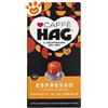 Hag Caffè Capsule Nespresso COLOMBIA - Espresso in Alluminio - Confezione Da 10 Capsule