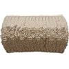 styleBREAKER Donna Lavorato a Maglia 2-Tone Ombre Gradient Headband, Fodera in Pile Termico, Fascia Invernale 04026057, Colore:Marrone-Beige