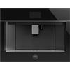 BERTAZZONI CM45MOD2WTB Macchina del caffè, Incasso, 45 cm, Vetro Nero, Display TFT, Serie Modern, 2 Tazze