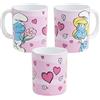 United Labels Tazza I Puffi - Tazza da caffè Puffetta in ceramica 320 ml Rosa