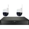 Uniview Kit Videosorveglianza WI-FI composto da Nvr e 2 telecamere Wi-Fi 5MP fullcolor - Uniview