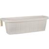 Apollo Exports International Fioriera regolabile da 59,7 cm, effetto Ratan, bianco, rattan