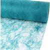 n.a. 25 m Sizo Flor® Originale Tavolo Band Runner da Tavolo, 20 cm, Colore: Turchese
