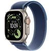 Apple Watch Ultra 3 (2025) GPS + Cellular 49mm Natural Titanium Case Blue/Bright Blue Trail Loop M/L EU
