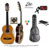 EKO CS10 CHITARRA CLASSICA 4/4 con ACCORDATORE BORSA POGGIAPIEDE PLETTRI CORDE