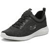 Skechers Elite Flex Hartnell, Scarpe da ginnastica Uomo, Nero Schwarz Black Grey, 42 EU