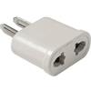 Levitantes Cavo TV 3 metri full HD cavo coassiale antenna angolare 90 gradi per TV e radio, spina maschio a femmina, cavo bianco dritto