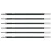 PILOT Set di 6 ricariche a penna a sfera RFNS-GG Pte media, colore: Nero