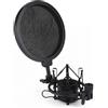 Topiky Microfono Filter, Microfono a condensatore Microfono professionale Filter Shock Mount Kit di supporto