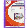 Grafoplás 39843035 Maxiplass - Cartella personalizzabile con spirale, 30 buste trasparenti, viola, 30,5 x 24 x 14