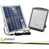 Pannello Solare Con Proiettore A Led 50w 6000 °k - Materiale Elettrico