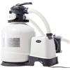 INTEX Pompa Sabbia, Flusso d'Acqua: 10.500 L/h, Flusso di Sistema: 8.000 L/h