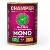 CHAMPER Gastro alimento monoproteico con tacchino per cani 400 g
