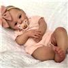 iCradle Bambole Reborn Neonato Bambino Reborn Ragazze 19 pollici Morbido Silicone Realisitc Handmade Vinile morbida Vita come Carino Neonato Giocattoli