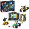 LEGO DC Batcaverna con Batman, Batgirl e The Joker, Giocattolo da Costruire con Action Figure dei Supereroi da Collezione, Giochi Creativi per Bambini e Bambine da 4 Anni con Batwing e Macchina 76272