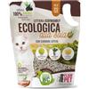 Flair Pet Lettiera per Gatti di Soia in Pellet Aagglomerante Carboni Attivi 10Lt