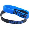 2 X BRACCIALE BRACCIALETTO INTER NEROAZZURRO UFFICIALE OLOGRAMMA REGALO TIFOSO