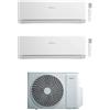 Vaillant Condizionatore Climatizzatore Vaillant Dual Split Inverter R-32 climaVAIR Plus 7000+7000 BTU Con VAM1- 040A2NO Wi-Fi Integrato