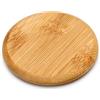 Generic Coperchio per Conserve in Legno, Durevole, Economico, di Dimensioni Versatili, Conserva i Coperchi delle Tazze degli Alimenti, Compatibili con i Barattoli di Vetro (wood)