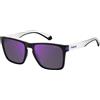POLAROID PLD 2139/S Occhiali da sole da uomo Nero e viola opaco