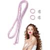 KGDUYC 1 pezzo di piccola fascia per arricciare senza calore - fascia per riccioli fini senza calore per capelli lunghi e capelli corti, bigodini morbidi per riccioli notturni