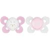 CHICCO (ARTSANA SpA) Chicco succhietto comfort girl in silicone 0-6 mesi 1 pezzo - CHICCO - 970701064