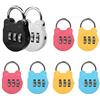 Jubaopen 8Pcs Lucchetti a Combinazione 3Cifre Lucchetto Mini Colorato da Viaggio in Lega di Alluminio Cartoni Serratura Piccola di Sicurezza per Valigia Bagagli Cassetto Armadio -4,9 * 3,2 * 1,2cm