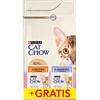 PURINA Cat Chow Kitten Alimento ricco di pollo 1,5 kg + 2 bustine GRATIS