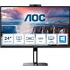 AOC V5 24V5CW/BK Monitor PC 60,5 cm (23.8\) 1920 x 1080 Pixel Full HD LED Nero"