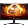 AOC G4 CQ32G4VE Monitor PC 80 cm (31.5\) 2560 x 1440 Pixel Quad HD LCD Nero, Grigio"