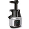 Moulinex ZU420E Juice e Clean Estrattore di Succo a Freddo con Teconlogia Easy Clean per Una Pulizia Facile Touch Screen 0.8 Litri Alluminio