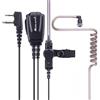Midland - MA31 Secure TX Microfono 2 Pin con Auricolare Pneumatico Trasparente e PTT, Compatibile con Walkie Talkie G7 Pro, G9 Pro, XT e XT Pro - Comfort e Comunicazione Chiara per Sicurezza e Outdoor