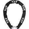 AXA 59003395KS Hawk 8-100 Catena Lucchetto Nero, 100 cm