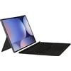 Samsung Book Cover Keyboard Custodia per tablet con tastiera retroilluminata per Galaxy Tab S9 Ultra | Tab S10 Ultra, Nero