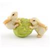 Top Collection Top Collezione Miniature Fairy Garden e terrario Conigli Rolling Cavolo Statue