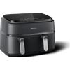Philips Airfryer Serie 3000 Friggitrice ad aria doppio cestello da 9.0L NA351/00R1