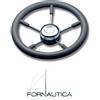 SAVORETTI VOLANTE RUOTA TIMONE 5 RAZZE INOX E POLIURETANO Ø350 MM - PER BARCA GOMMONE