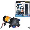 SEAFLO KIT POMPA LAVAGGIO PONTE BARCHE E GOMMONE ALTA PRESSIONE 20 LT/MIN -12V NAUTICA