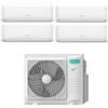 Hisense Climatizzatore Hisense Hi-Comfort Quadri Split 9000+9000+12000+18000 btu Wi-Fi 5AMW105U4RQC