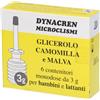 DYNACREN MICROCLISMI CAMOMILLA E MALVA 6 PEZZI DA 3 G PER BAMBINI E LATTANTI