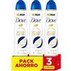 Dove Advanced Care - Spray originale 72h Pack risparmio x3 150 ml
