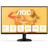 AOC Q27B35E Monitor PC 27" QHD IPS 1ms HDR10 Adaptive Sync Nero