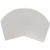 Vaessen Creative Grigio-Cartone 30,5 x 30,5 cm- Spessore 1 mm-50 Fogli-per Rilegatura, Scrapbooking e Journaling, Gris