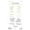 Spellbinders Un Buon Natale Hot Foil Plate & Die Set, in Metallo