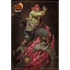 NomNom Figures Ganondorf Zelda Modello in resina Figurino Stampato 3D da Assemblare e dipingere