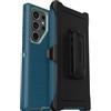 OtterBox Custodia per Galaxy S23 Ultra (Only), serie Defender, da manovra, robusta e durevole, con protezione per le porte, cavalletto a clip, protezione microbica, confezione non al dettaglio